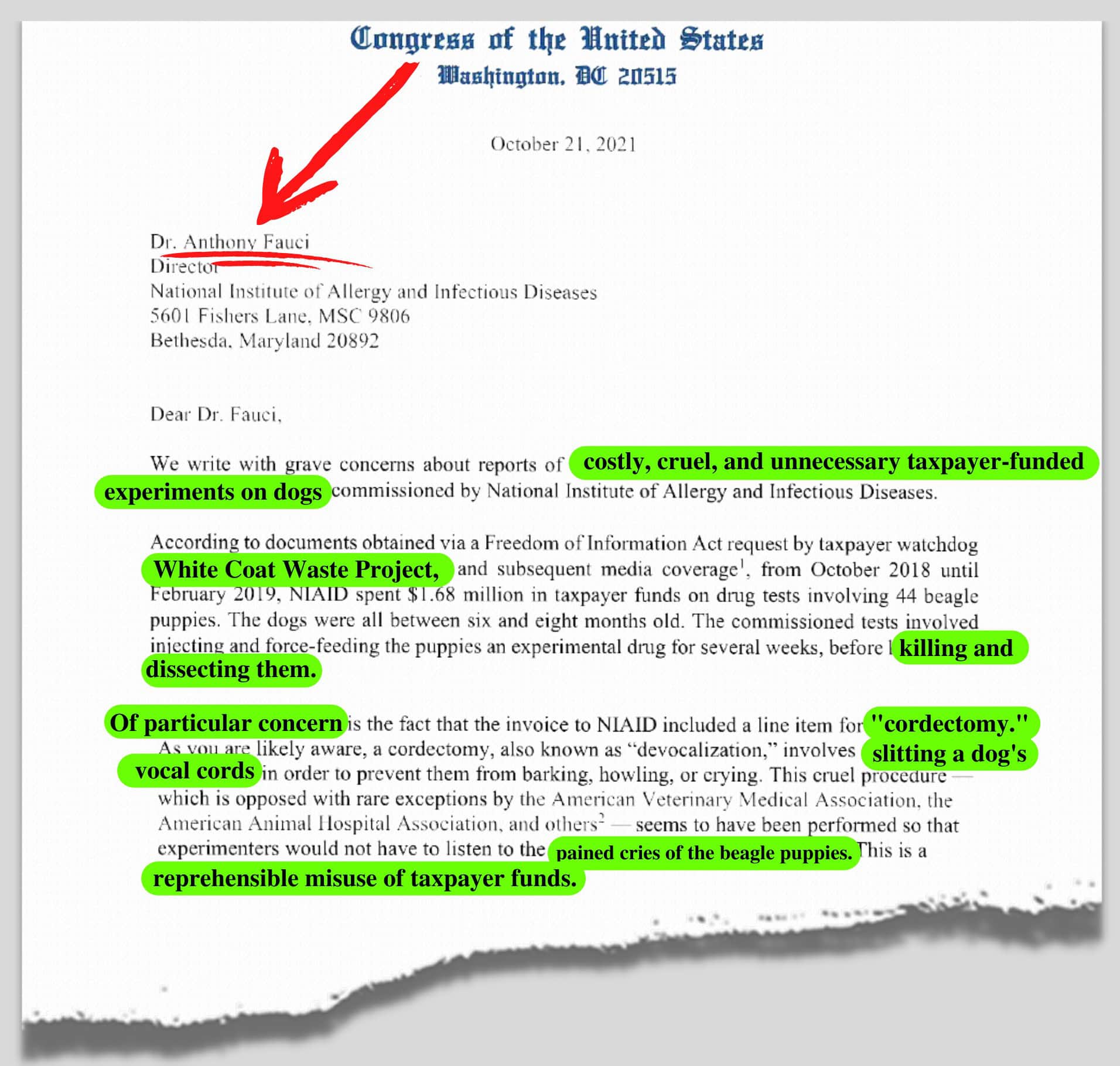 Democrats Republicans Hound NIH