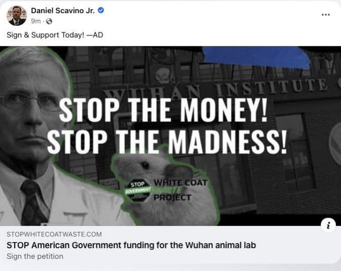 Influencers say Defund Wuhan