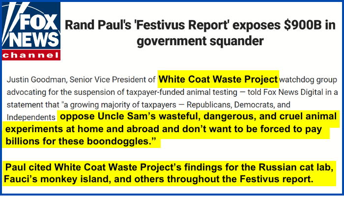 Rand Paul's Festivus Report
