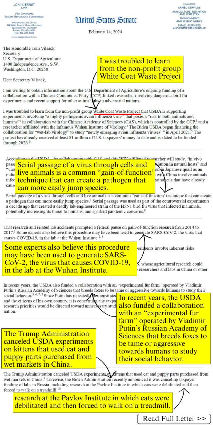 USDA Wuhan Bird Flu
