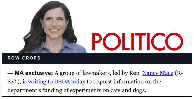 Lawmakers Probe USDA-Funded Animal Experiments