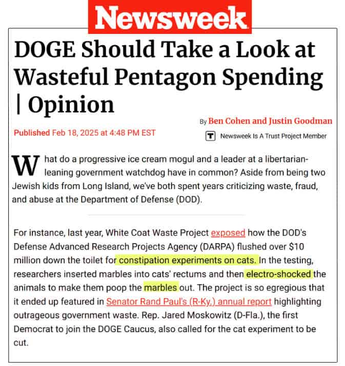 Newsweek Article